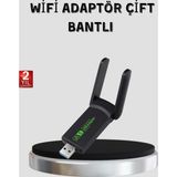 Mbb E-Ticaret 1200 Mbps Dual Band WiFi Adaptör – 5.8G & 2.4G Çift Antenli