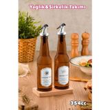 Mbb E-Ticaret 2 Adet Standlı Yağlık Yağdanlık Takımı ROYALEKS-YST354