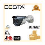 Mbb E-Ticaret 2 Mp 1080P 18 Smd LED Bullet Ahd Güvenlik Kamerası 10 Adet Koli