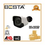 Mbb E-Ticaret 2 Mp 1080P 18 Smd LED Metal Kasa Bullet Ahd Güvenlik Kamerası 10 Adet Koli