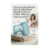 Mbb E-Ticaret 2'li Mini Leke ve Toz Fırçası Seti - Elbise, Ayakkabı, Yaka Için Pratik Çanta Boy Fırça 723098