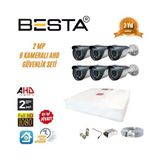 Mbb E-Ticaret 2mp Ahd 1080P Gece Görüşlü 6 Kameralı Güvenlik Sistemi