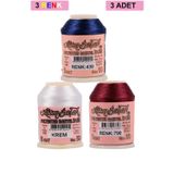 Mbb E-Ticaret 3 Adet Altınbaşak Oya ve Dantel İpi 20 gr - Royaleks - No: KREM - 790 - 430