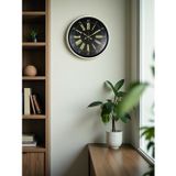 Mbb E-Ticaret 36 Cm Krem Dekoratif Duvar Saati