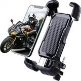 Mbb E-Ticaret 360° Derece Ayarlanabilen Gidon Bağlantılı Bisiklet Motosiklet Için Abs 4-7.8″ Inç Telefon Tutucu - Çok Renkli