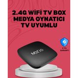 Mbb E-Ticaret 4K UHD Android Medya Oynatıcı 8 GB Hafıza 2 GB Ram Wi-Fi Destekli