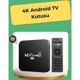 Mbb E-Ticaret 4K Ultra Hd Tv Box – 2gb Ram, 16GB Hafıza, Android Akıllı Medya Oynatıcı