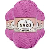Mbb E-Ticaret 5 Adet Pırlanta Amigurumi El Örgü Ipi Yünü Gül 1249