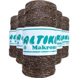 Mbb E-Ticaret 5 Adet Polyester Simli Makrome İpi Sg-2080 - Bvg8013-1301