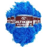 Mbb E-Ticaret 5 Adet Yumoş Sakallı El Örgü Ipi Yünü 03