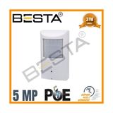 Mbb E-Ticaret 5 Mp 1440P 48 Ir LED Ip Poe Dahili Mikrofonlu Pır Dedektör Görünümlü Güvenlik Kamerası
