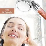 Mbb E-Ticaret %50 Su Tasarruflu ve Arıtmalı Doğal Taşlı Banyo El Duş Başlığı