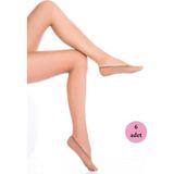 Mbb E-Ticaret 6 Adet Microfiber Suba Kadın Babet Çorap Ten 57
