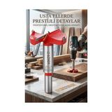 Mbb E-Ticaret 60 mm Ahşap Menteşe Yuvar Teri Açma Ahşap Delme Matkap Ucu 1 cm Şaft 722979