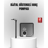 Mbb E-Ticaret 6000mAh Bataryalı Type-C Şarjlı Mini Hava Kompresörü LED Işıklı