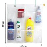 Mbb E-Ticaret 8 Cepli Askılı Mutfak Banyo Düzenleyici Askılı File Organizer
