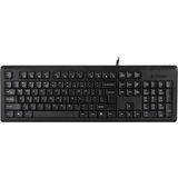 Mbb E-Ticaret A4 Tech Kr-92 Q Tr mm Siyah USB Kablolu Klavye