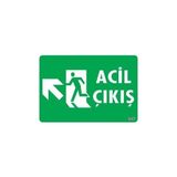 Mbb E-Ticaret Acil Çıkış Uyarı Levhasi 25X35 Kod: 947