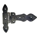 Mbb E-Ticaret Antika Tarz Dekoratif Pirinç Kuyruklu Düğmeli Menteşe No1 - 117X142 Mm, Oksit