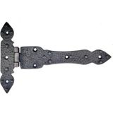 Mbb E-Ticaret Antika Tarz Dekoratif Pirinç Kuyruklu Düğmeli Menteşe No3 - 155X240 Mm, Oksit