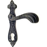 Mbb E-Ticaret Antika Tarz Dekoratif Pirinç Mevlana Banyo Kapı Kolu - 228X48 Mm, Oksit