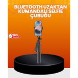 Mbb E-Ticaret Ayarlanabilir Telefon Tripodu Selfie Stick Çok Açılı Çekim