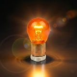 Mbb E-Ticaret BAU15S/7507 PY21W 12V Yakın Tırnak Oto Sinyal Lambası Ampulü 93 Tek Duy 1 Adet Turuncu