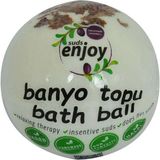 Mbb E-Ticaret Beyaz Gül El Yapımı Banyo Küvet Topu Sabunu Beyaz 90-120 gr
