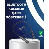 Mbb E-Ticaret Bluetooth 5.3 Boyun Bantlı Kulaklık – Oyun ve Müzik Modu, Sd Kart Desteği