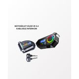 Mbb E-Ticaret BLUETOOTH 5.4 KABLOSUZ İNTERKOM+ MOTOR DİSK KİLİDİ