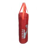 Mbb E-Ticaret Boks Torbası Eldiven Ve Karabina Hediyeli İçi Dolu 60x22cm Kırmızı