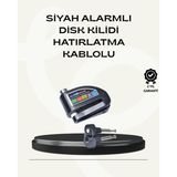 Mbb E-Ticaret Çift Modlu 110dB Alarmlı Disk Kilidi Suya Dayanıklı