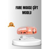 Mbb E-Ticaret Çift Modlu Kablosuz Bluetooth 5.0 + 2.4GHz Mouse – 3 Cihaz Bağlantılı, Hızlı Geçiş Düğmeli