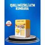Mbb E-Ticaret Çocuklar İçin Sarı Elektronik Şifreli Para Biriktirme Kumbarası