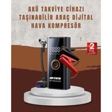 Mbb E-Ticaret Çok Fonksiyonlu Araç Yol Yardım Kiti Jump Starter ve Lastik Pompası