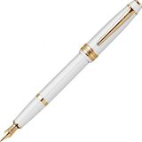 Mbb E-Ticaret Cross AT0746-10MF Lıght Beyaz Altın Dolma Kalem M Uç
