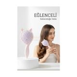 Mbb E-Ticaret Doğal Antistatik Hava Yastıklı Saç Fırçası - Dolaşık Saç Açıcı Tarak 722385