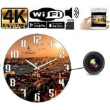 Mbb E-Ticaret Duvar Saati Wifi Kamera 4K Canlı Izleme ve Kayıt