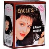 Mbb E-Ticaret Eagle'S Orijinal Hint Kınası Saç Boyası Kahverengi - Brown Henna