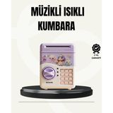 Mbb E-Ticaret Elektronik Şifreli ATM Görünümlü Çocuk Kumbarası Mor