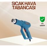Mbb E-Ticaret Endüstriyel 2000W Isı Tabancası Plastik Boru Lehim Boya Çıkarma