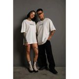 Mbb E-Ticaret Erkek Oversize Tişört Golf Gtı Retro Araba Baskılı T-Shirt - Beyaz