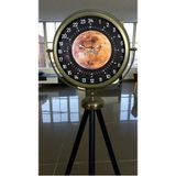 Mbb E-Ticaret Eskitme 24 Saat Göstergeli Özel Tasarım Tripod Ayaklı Saat