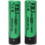 Mbb E-Ticaret F.b.ı Vtc6 18650 3.7V 3000MAH 30A Li-Ion Şarjlı Pil + Pil Taşıma Kutusu 2'li Set