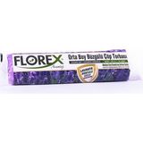 Mbb E-Ticaret Florex Çöp Torbası Büzgülü Orta Boy Lavanta 10 Lu ÇT403-(***3 Adet***)