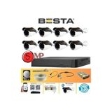 Mbb E-Ticaret Gerçek 5 Mp Metal Kasa 8 Kameralı Ahd Güvenlik Seti 320 GB HDD Dahil