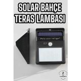 Mbb E-Ticaret Güneş Enerjili Bahçe Lambası Solar Gece Aydınlatma Sensörlü Lamba