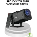 Mbb E-Ticaret HDMI USB Girişli Akıllı Projeksiyon Cihazı Taşınabilir Düşük Tüketimli