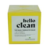 Mbb E-Ticaret Hello Clean Yüz Dudak ve Göz Için Yağ Bazlı Temizleyici Balm Saf C Vitaminli 100 ml - 1 Adet
