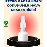 Mbb E-Ticaret Kablosuz Retro Buhar Makinesi Gaz Lambası Tasarım Ledli Difüzör
